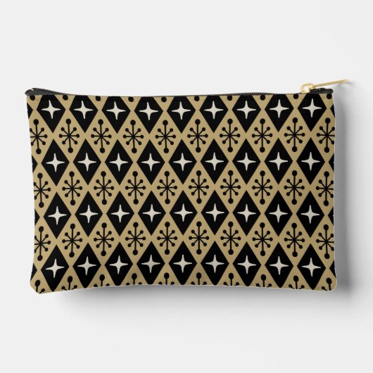 ミッドセンチュリーモダントランプのポーカーナイトマネー アクセサリーポーチ (裏面)