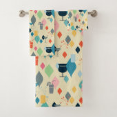 ミッドセンチュリーモダンドリンク バスタオルセット (インサイチュ)