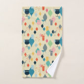 ミッドセンチュリーモダンドリンク バスタオルセット (ハンドタオル)