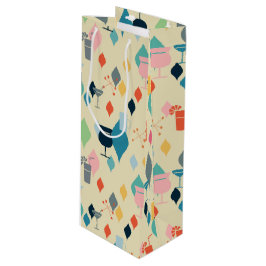 ミッドセンチュリーモダンドリンク ワインギフトバッグ