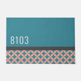 ミッドセンチュリーモダンハウスアドレス1970年代70年代 ドアマット