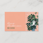 ミッドセンチュリーモダンハウスプラント 名刺 (正面)