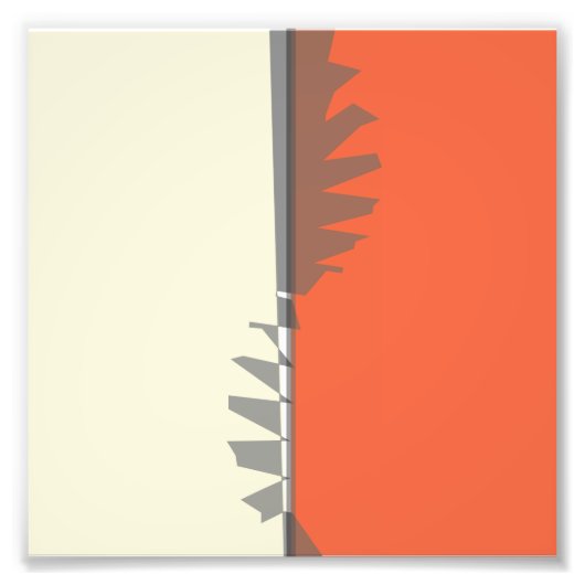 ミッドセンチュリーモダンバウハウスアイコングロピウスオマージュ フォトプリント            (正面)