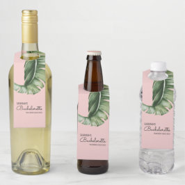 ミッドセンチュリーモダンバナナリーフバチェロレッテの恩恵 ボトルネックタグ