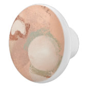 ミッドセンチュリーモダンパタオーガニックンテラコッタミント セラミックノブ (右)