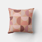 ミッドセンチュリーモダンパターンピーチファズ クッション (裏面)