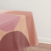 ミッドセンチュリーモダンパターンピーチファズ テーブルクロス (インサイチュ)