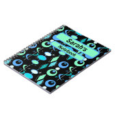 ミッドセンチュリーモダンパターン ノートブック (左側)