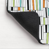 ミッドセンチュリーモダンパターン マウスパッド (コーナー)