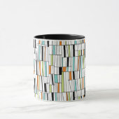 ミッドセンチュリーモダンパターン マグカップ (中央)
