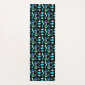 ミッドセンチュリーモダンパターン ヨガマット (裏面)