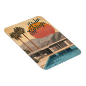 ミッドセンチュリーモダンパラダイス:ヤシ春 マグネット (右側)