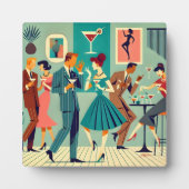 ミッドセンチュリーモダンパーティーザマルチニダンス フォトプラーク (正面)