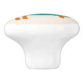 ミッドセンチュリーモダンパームオアシス セラミックノブ (側面)