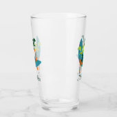 ミッドセンチュリーモダンパームオアシス タンブラーグラス (左)