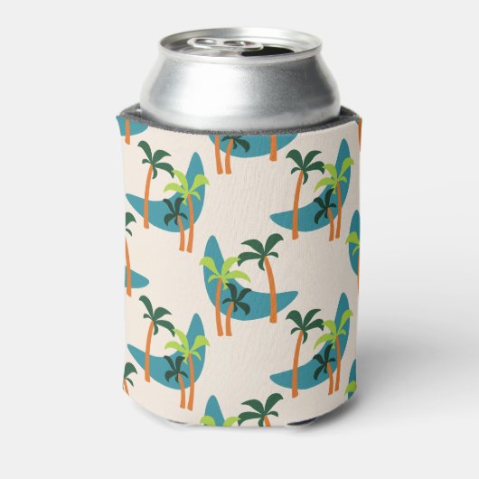 ミッドセンチュリーモダンパームオアシス 缶クーラー (缶裏面)