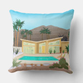 ミッドセンチュリーモダンパーム春プールハウス | クッション (正面)