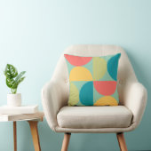 ミッドセンチュリーモダンビタースイートマスタードとオリーブ クッション (椅子)