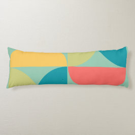 ミッドセンチュリーモダンビタースイートマスタードとオリーブ ボディピロー