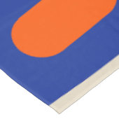 ミッドセンチュリーモダンピケはっきりしたレトロ テーブルクロス (アングル)