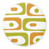 ミッドセンチュリーモダンピケミニマルレトロ抽象芸術 セラミックノブ (正面)