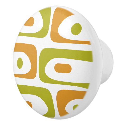 ミッドセンチュリーモダンピケミニマルレトロ抽象芸術 セラミックノブ (右)