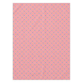 ミッドセンチュリーモダンピンク連動サークル テーブルクロス (正面)