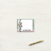 ミッドセンチュリーモダンフローラスタイルデザイナー ポストイット (デスク上)