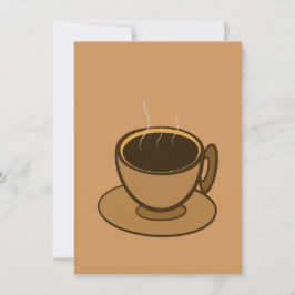 ミッドセンチュリーモダンブラウンコージーコーヒーカップ