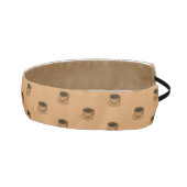 ミッドセンチュリーモダンブラウンコージーコーヒーカップ アスレチックヘッドバンド (右)