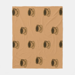 ミッドセンチュリーモダンブラウンコージーコーヒーカップ フリースブランケット