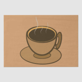 ミッドセンチュリーモダンブラウンコージーコーヒーカップ 薄葉紙