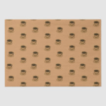 ミッドセンチュリーモダンブラウンコージーコーヒーカップ