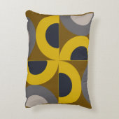 ミッドセンチュリーモダンブロンズマスタードサンダー アクセントクッション (裏面(縦))