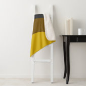 ミッドセンチュリーモダンブロンズマスタードサンダー シェルパブランケット (インサイチュ)