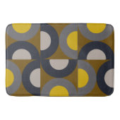 ミッドセンチュリーモダンブロンズマスタードサンダー バスマット (正面)