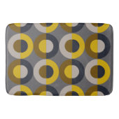 ミッドセンチュリーモダンブロンズマスタードサンダー バスマット (正面)
