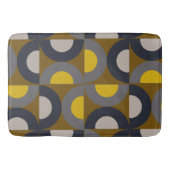 ミッドセンチュリーモダンブロンズマスタードサンダー バスマット (正面)