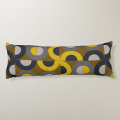 ミッドセンチュリーモダンブロンズマスタードサンダー ボディピロー (裏面)