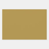 ミッドセンチュリーモダンブロンズマスタードサンダー ラッピングペーパーシート (正面)