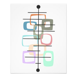 ミッドセンチュリーモダンプリント フォトプリント