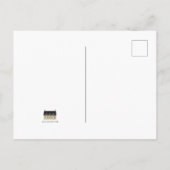 ミッドセンチュリーモダンプールハウス ポストカード (裏面)