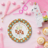 ミッドセンチュリーモダンベイビーシャワープレート-レトロ1950 ペーパープレート (パーティー)