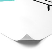 ミッドセンチュリーモダンベビーシック子供部屋アートポスター ポスター (角)