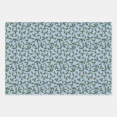 ミッドセンチュリーモダンホリデイ ラッピングペーパーシート (正面2)