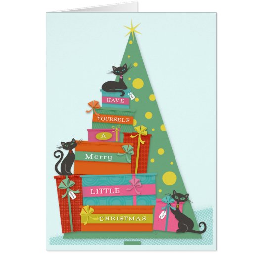 ミッドセンチュリーモダンホリデーキャッツ (正面)