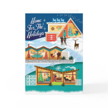 ミッドセンチュリーモダンホームフォーザホリデーズクリスマス