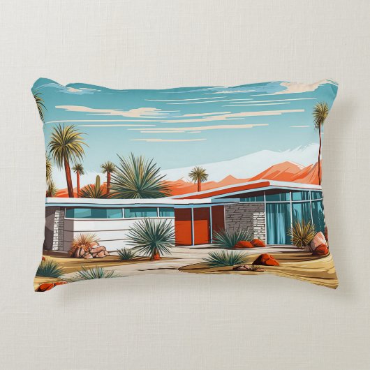 ミッドセンチュリーモダンホーム#239 アクセントクッション (正面)