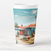 ミッドセンチュリーモダンホーム#239 カフェラテマグ (正面)