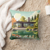 ミッドセンチュリーモダンホーム#94 クッション (ブランケット)